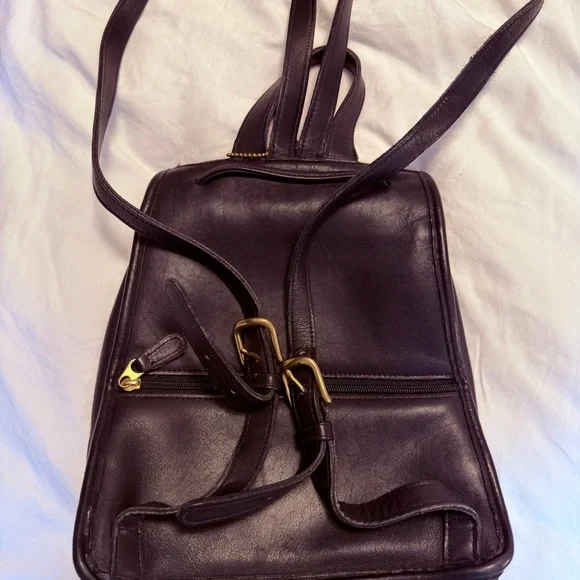 Black Coach Daypack 90’s vintage - Picture 2 of 6